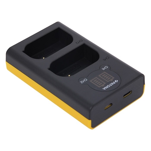 Carregador Duplo USB p/ 2x Panasonic DMW-BLK22