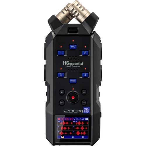 H6e Essencial Gravador Áudio 6 Pistas 32Bits