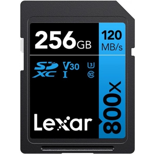 LEXAR SDXC 256GB 120MB/s UHS-I V30