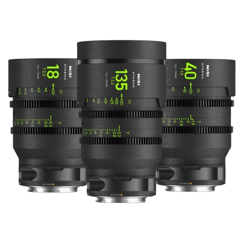 NISI Kit Add-On 3 Objetivas Athena Prime - Canon RF