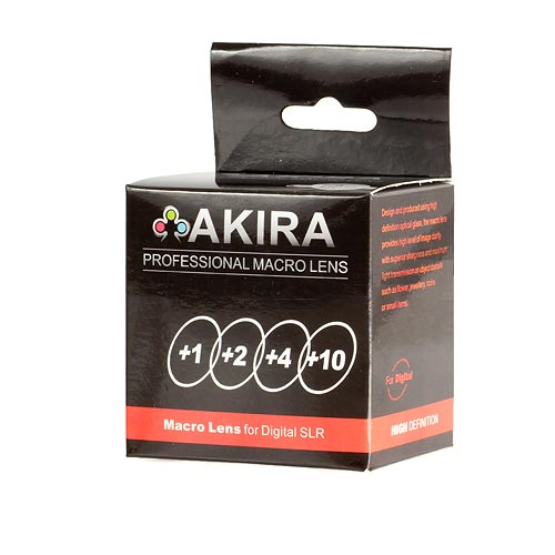Akira 77mm Macro Lens Set (+1 +2 +4 +10)
