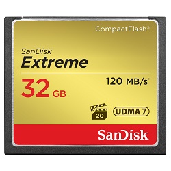 Extreme CF 120MB/s 32GB