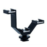 CARUBA Soporte triple para accesorios con fijación de zapato - S