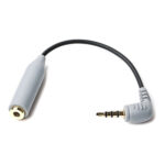 BOYA BY-CIP2 Adaptador 3.5mm TRS fêmea p/ TRRS macho