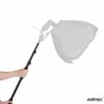 WALIMEX Brazo telescópico de estudio con mango