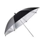 GODOX UB-002 Parasol reflectante negro/plateado 84cm