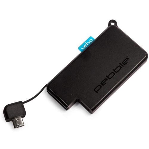 VEHO Pebble Pokket Powerbank USB Tipo-C 1000mAh - Negro