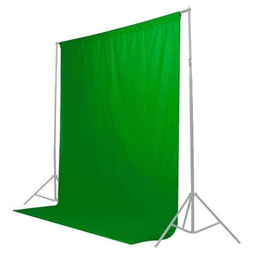 CARUBA Chromakey Fondo de tela verde 3x6m