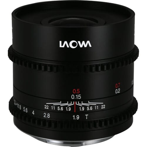 LAOWA 17mm T1.9 Cine Micro 4/3