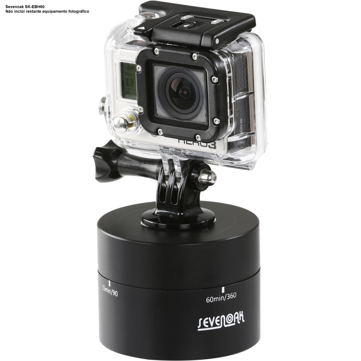 SK-EBH60 Cabeça de Tripé para Time-Lapse Panorâmico 360° - Imagem 7