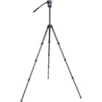 SIRUI Kit Superb Travel Trípode de Carbono ST-124 + Cabeza de Vídeo VA-5X - Imagen 2
