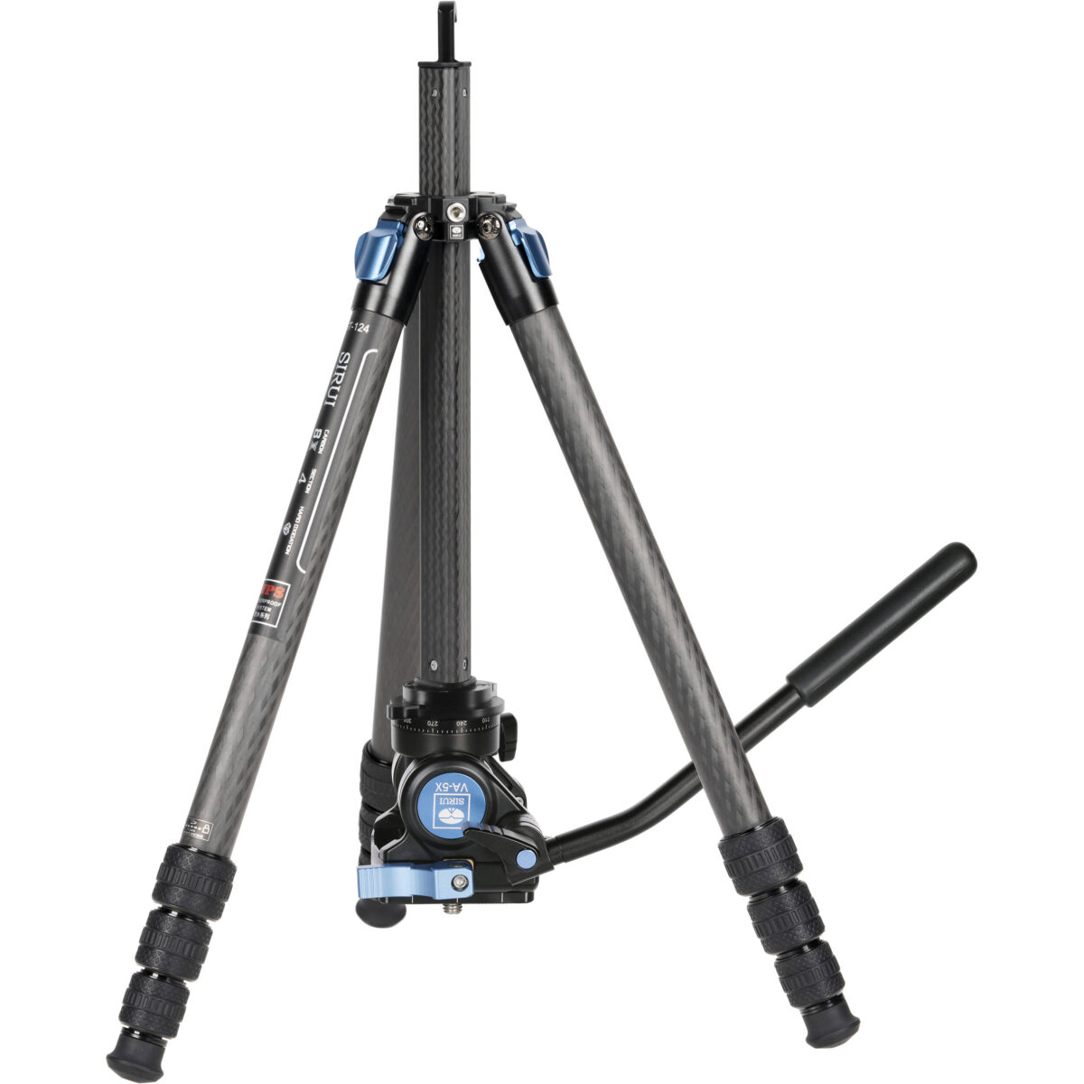 SIRUI Kit Superb Travel Trípode de Carbono ST-124 + Cabeza de Vídeo VA-5X - Imagen 4