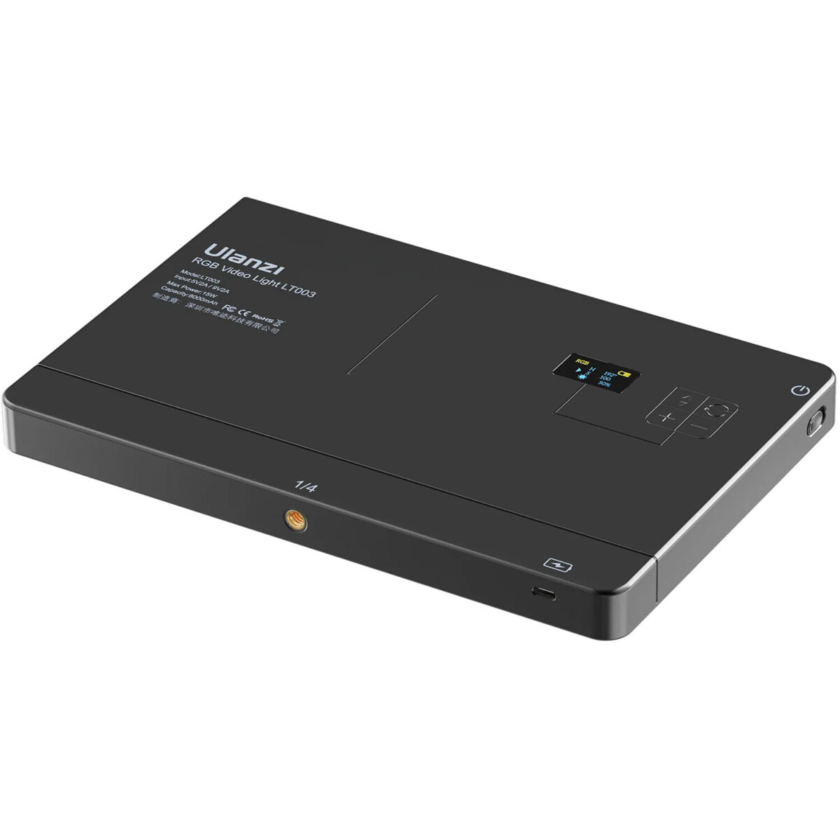 ULANZI LT003 Iluminador de video LED (bicolor + RGB) - Imagen 7