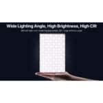 ULANZI LT003 Iluminador de video LED (bicolor + RGB) - Imagen 12