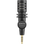 BOYA BY-M110 Microfone Ultracompacto Jack 3.5mm TRRS - Imagem 2