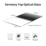 K&F CONCEPT Filtro 100x150mm ND8 Gradiente Invertido (3 Stops) - Imagem 2