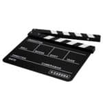 CARUBA Claquete de Cinema 24.5x30cm Preta - Imagem 2