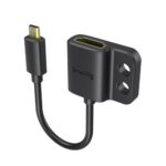 SMALLRIG 3021 Cabo adaptador HDMI ultrafino 4K D para A - Imagem 2