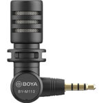 BOYA BY-M110 Microfone Ultracompacto Jack 3.5mm TRRS - Imagem 3