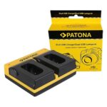 PATONA Cargador USB dual para 2x Panasonic DMW-BLJ31 - Imagen 3
