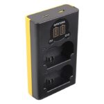 PATONA Cargador dual para 2 baterías Fuji NP-W235 - Imagen 3