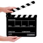 CARUBA Claquete de Cinema 24.5x30cm Preta - Imagem 3