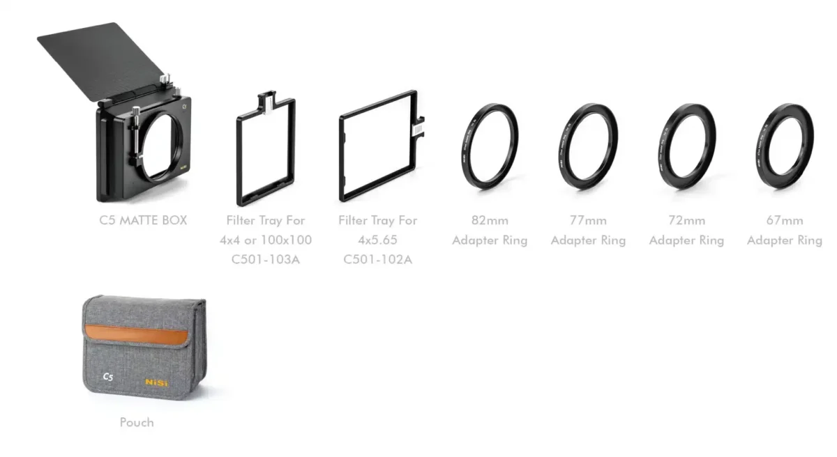 NiSi Cinema Matte Box C5 Kit Starter - Imagem 26