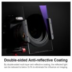 K&F CONCEPT Filtro 100x150mm ND8 Gradiente Invertido (3 Stops) - Imagem 4