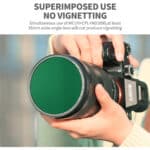 Kit de filtro magnético UV K&F CONCEPT. CPL y ND1000 72mm - Imagen 5