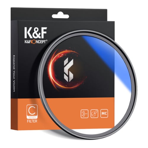 El Filtro de protección UV K&F CONCEPT HMC (C)-Series Slim 58mm - Imagen 1