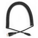CARUBA CHS-3 Cabo Espiral HDMI para Micro-HDMI 100cm