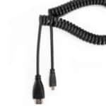 CARUBA CHS-3 Cabo Espiral HDMI para Micro-HDMI 100cm - Imagem 2