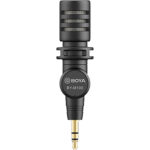 BOYA BY-M100 Microfone Ultracompacto Jack 3.5mm TRS - Imagem 2