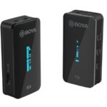 BOYA BY-XM6-S1 Sistema de micrófono inalámbrico de solapa 2.4GHz