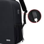 CADEN D6-3S Mochila  c/ Conexão USB  - Preta - Imagem 5