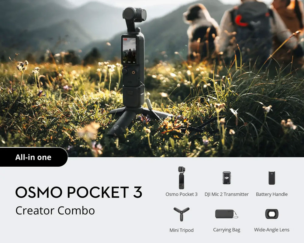 DJI Osmo Pocket 3 Creator Combo