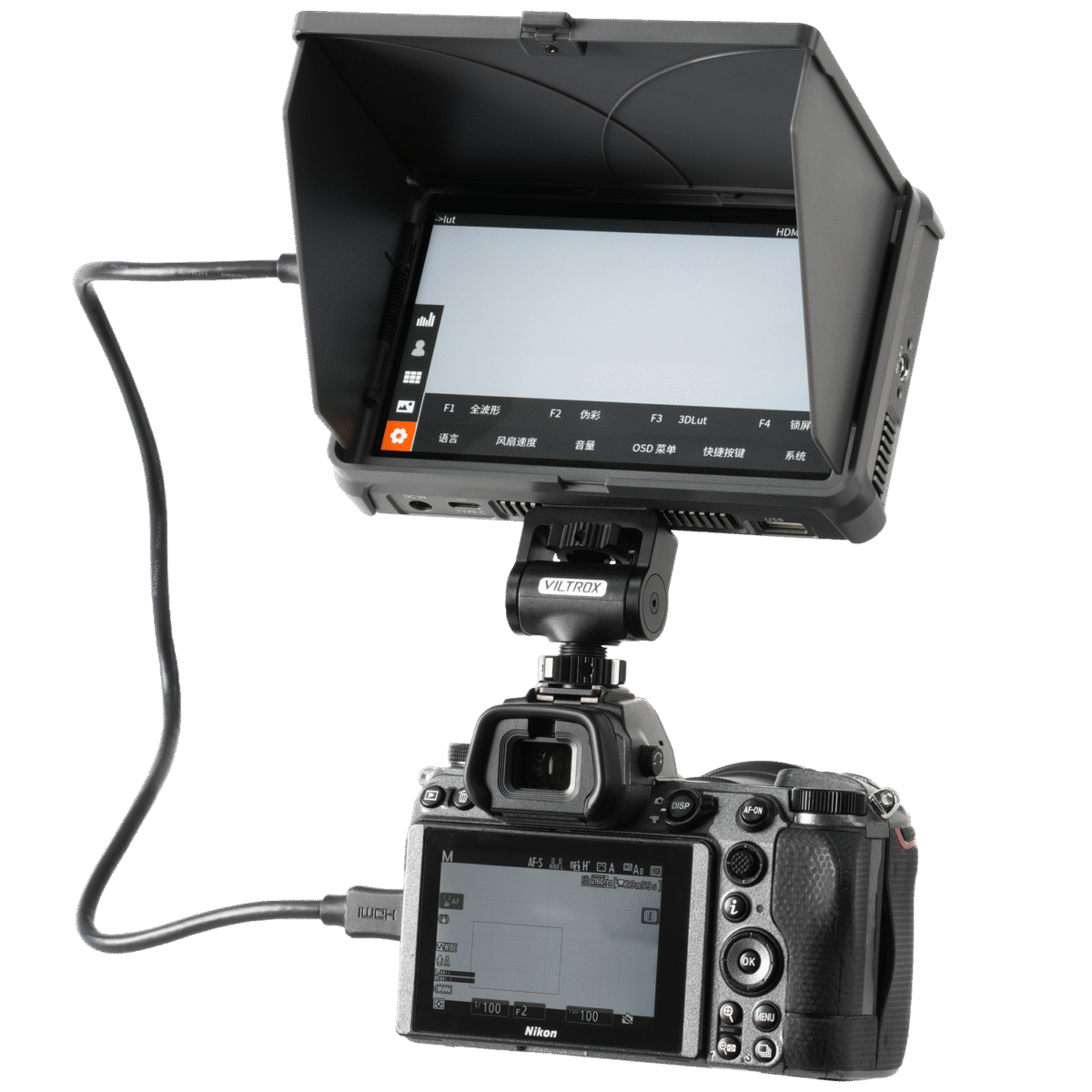 Viltrox DC-X2 Monitor HD Touchscreen de 6" - Imagem 8