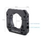 Abrazadera de accesorios de cardán FEELWORLD - Imagen 5