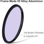 K&F CONCEPT Nano-X PRO Filtro Nocturno Natural 58mm - Imagen 5