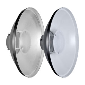 GODOX Beauty Dish 42cm p/ Bowens Branco e prateado