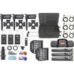 GODOX Kit 3 Iluminadores LED de Foco S60 + Acessórios