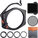 K&F CONCEPT Kit Porta-Filtros + CPL + ND1000 + 4 Anéis