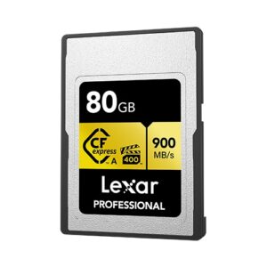 LEXAR Professional CFexpress Type A GOLD 80GB 900MBs