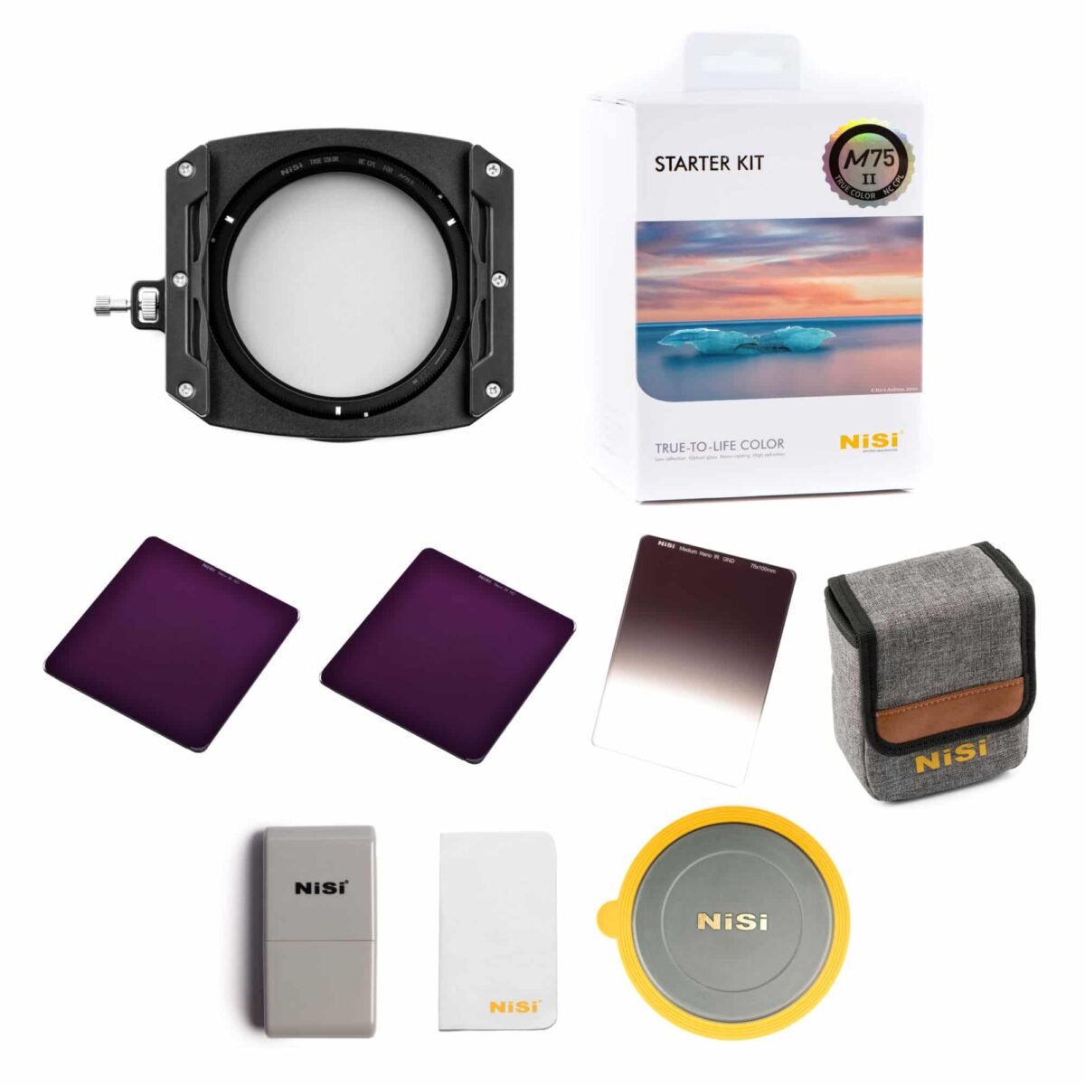 M75-II-Starter-Kit NiSi Starter Kit M75-II c/True Color CPL - Imagem 1