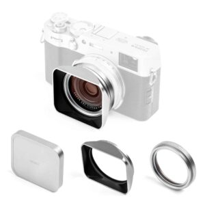 NiSi Kit Para sol NC UV para Fuji x100 Silver 1