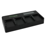 PATONA Cargador rápido premium para 4 baterías Sony NP-F