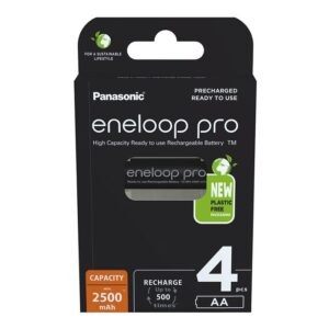 Pilhas Recarregaveis Eneloop PRO AA 1