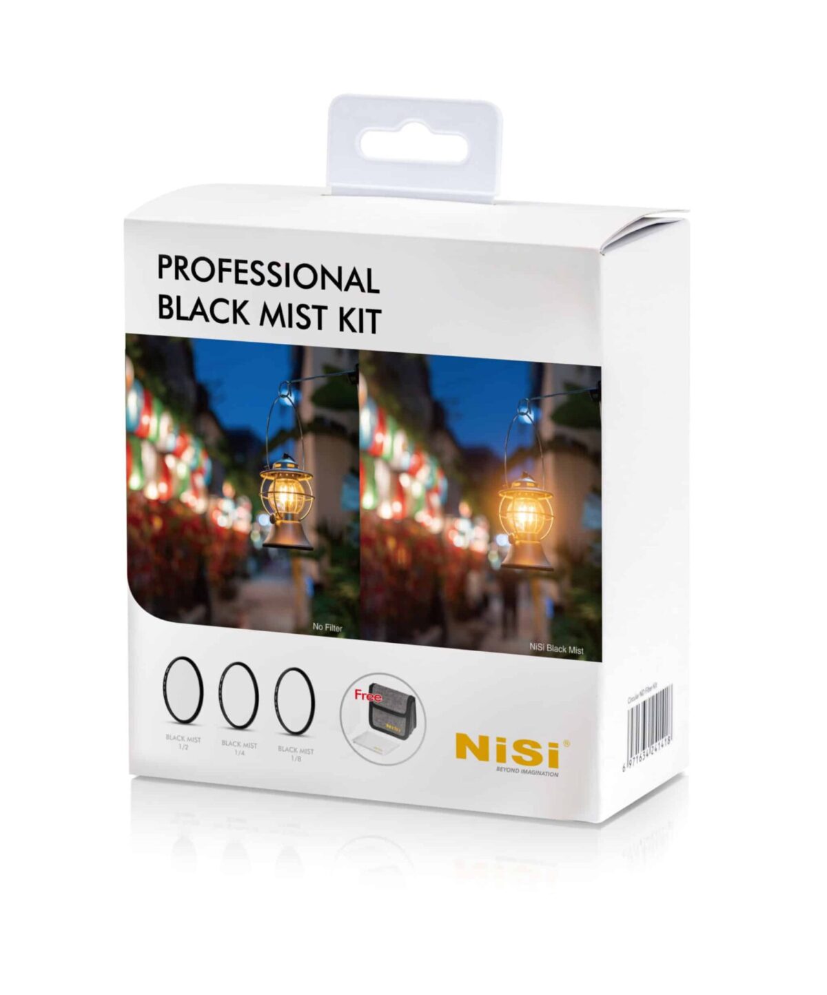 NiSi Kit Professional Black Mist (1/2, 1/4, 1/8 y estuche) - Imagen 1