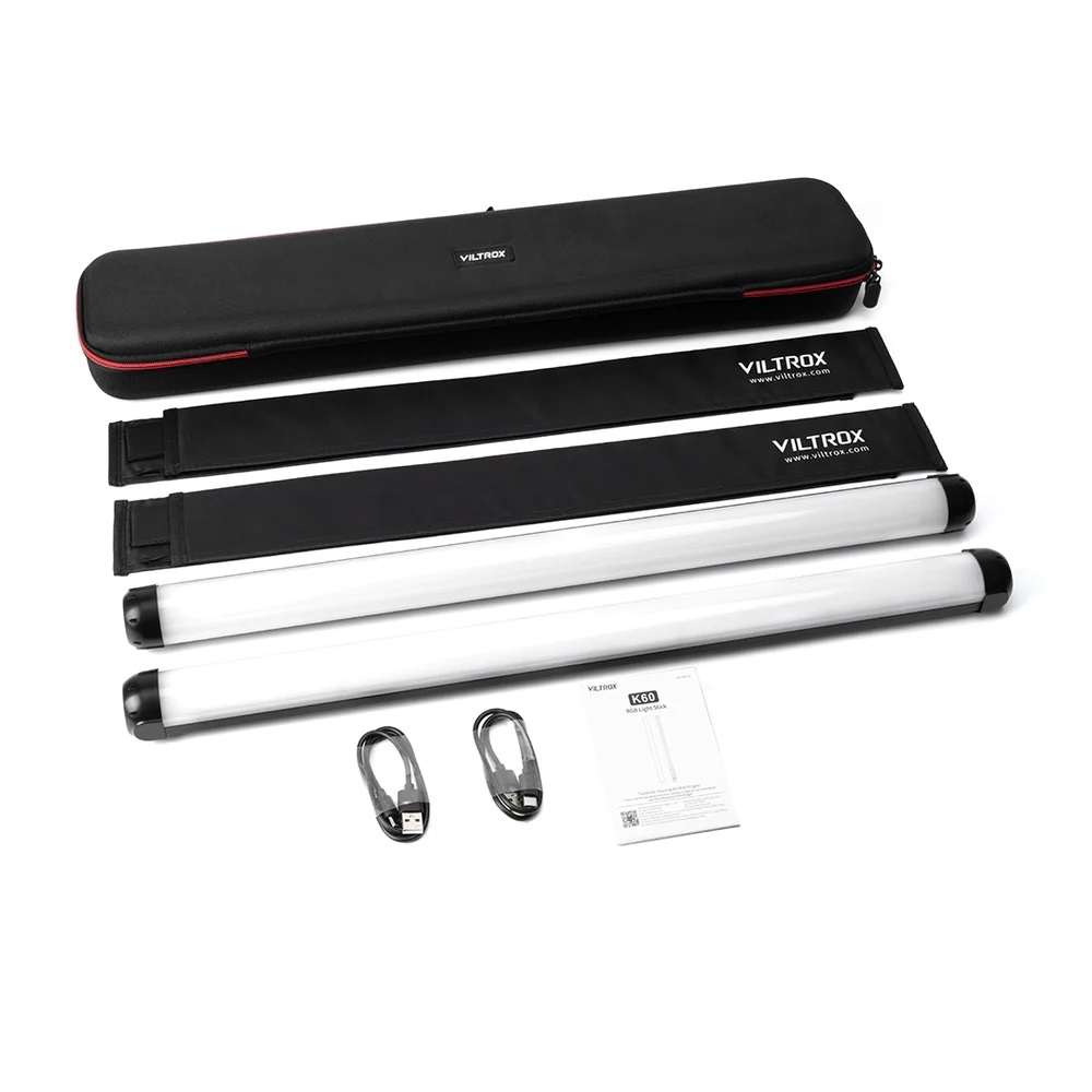 Viltrox-Weeylite-K60-Tubo-LED-RGB-Bicolor-Kit-Duplo-1 Viltrox Weeylite K60 Tubo LED RGB Bicolor - Kit Doble