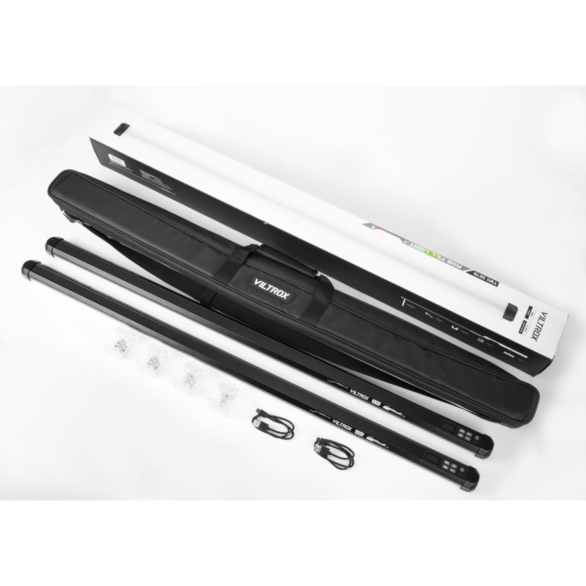 Viltrox Weeylite K90 Tubo LED RGB 30W – Kit Duplo - Imagem 1